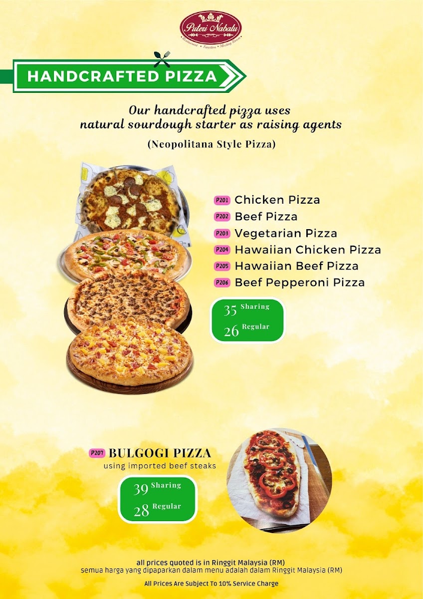 Puteri Nabalu Menu - Image 5